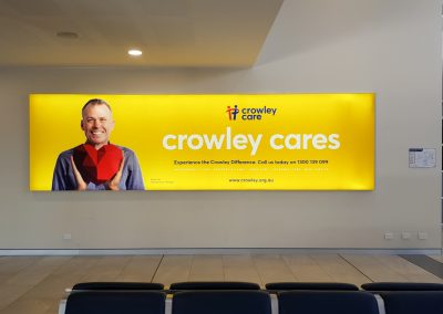 Crowley Care – Airport Signage